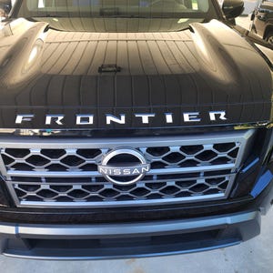 Aazon.co: RED 3D Raised Doed Poly Coated FRONT GRILLE Letters