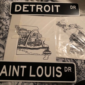 Detroit, Detroit Gift, Detroit Sign, Detroit Visitor, Detroit Souvenir ...