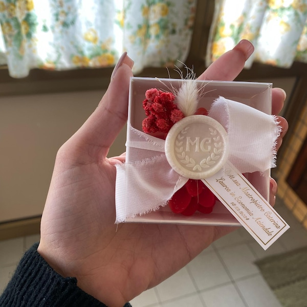Personalized wedding candy and coffee favors engagement gift save the