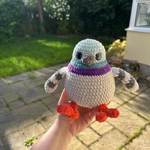 No-sew Pudgy Pigeon PDF PATTERN - Etsy
