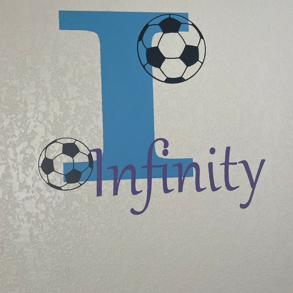 Personalized Sports Wall Decal - Custom Name Sports Balls Wall Sticker...