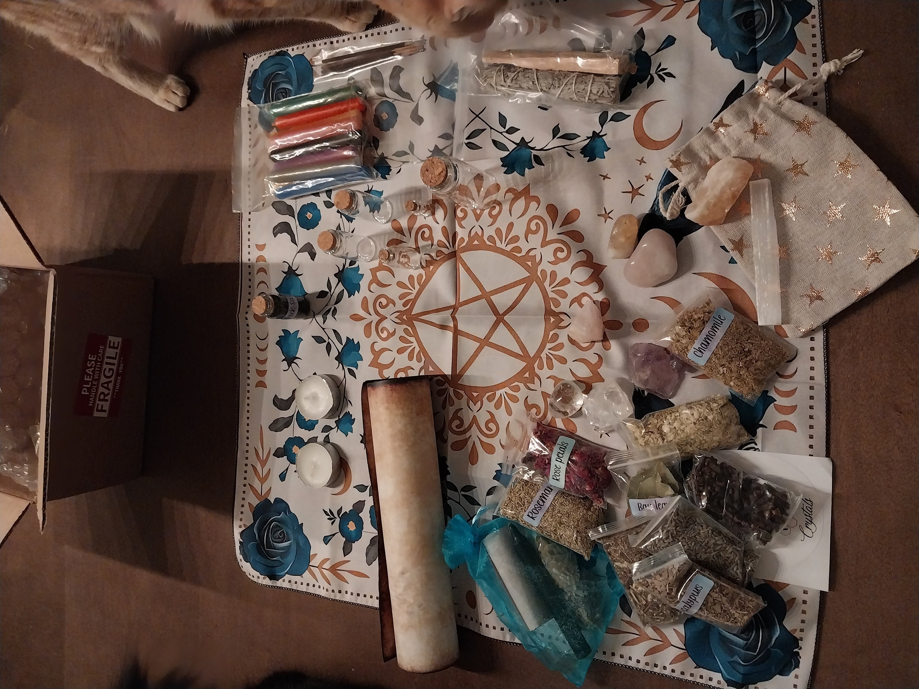 Beginner Witch Kit - A Perfect Start to Your Magical Journey! - PLEASE read description for list of items included (box not included)