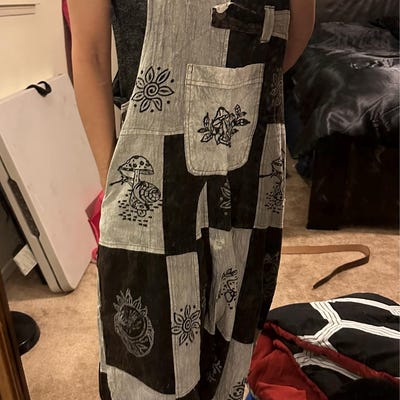 Pantaloni Larghi Comodi Pantaloni Yoga Patchwork Hippie In Cotone 100 Taglie S 5xl Vita Elastica N 1044720 - Foto 9