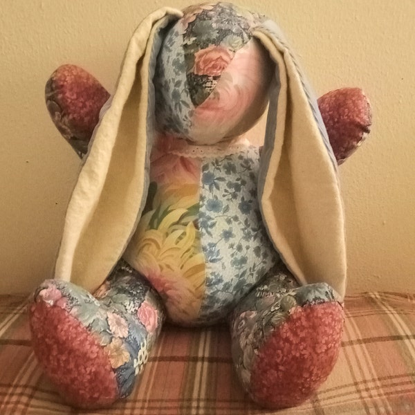 Handmade Vintage Style Stuffed Bunny Sheriff - Etsy