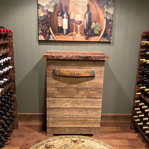Custom Laser Engraved Wine Barrel Stave Sign - Etsy
