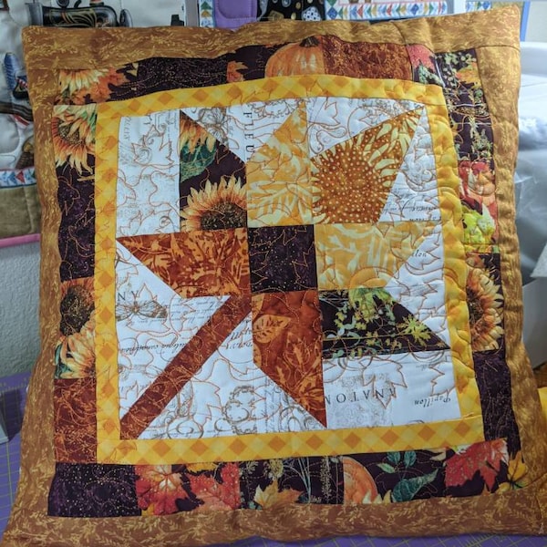 Maple Leaf Block PDF Pattern - Etsy