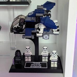 Display Stand for Lego Star Wars 40755 Imperial Dropship Vs
