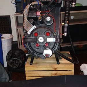 Ghostbusters 3D Printed Proton Pack Shell Kit With Laser Cut Aluminum ...