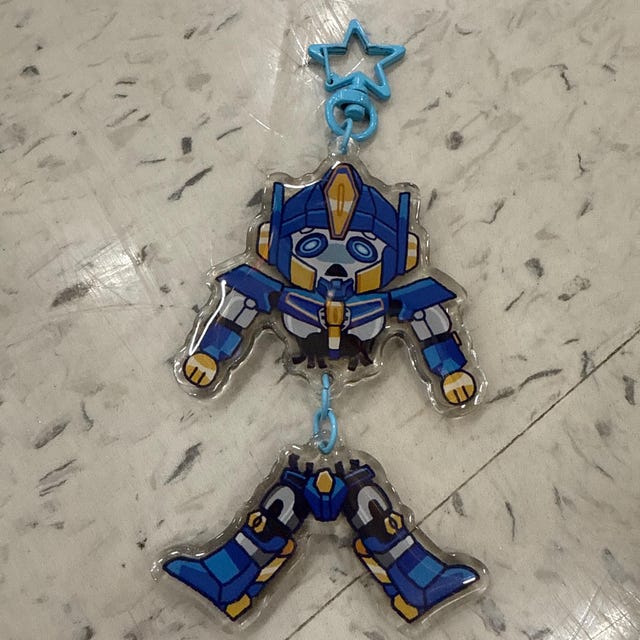 Transformers One Dead Sentinel Prime Epoxy Linking Charm - Etsy