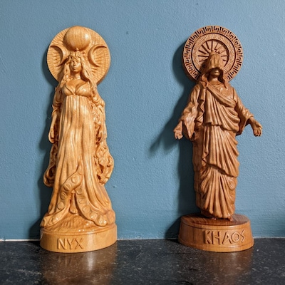 Khaos Greek Goddess, Khaos Greek Mythology Figure, Greek Gods, Pagan ...