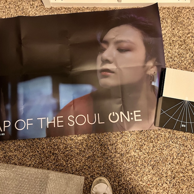 BTS Map of the Soul ON:E Concept Photobook Special Set, Opened