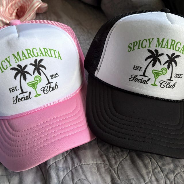 Margs Party Hats | Fiesta Bachelorette Trucker Hats | Margs  display picture 2