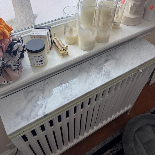 Marble Radiator Table Cut to Size Sideboard Marble Top, Marble Radiator Top, Floating Shelf ...