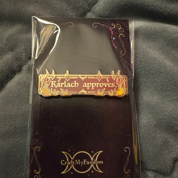 BG3 Companion Approval Badge Enamel Pins | Astarion, Karlach, Gale ...