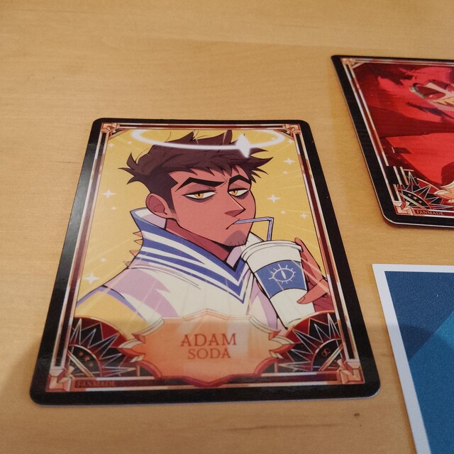 ADAM Hazbin Hotel - Card Fanmade - Etsy UK