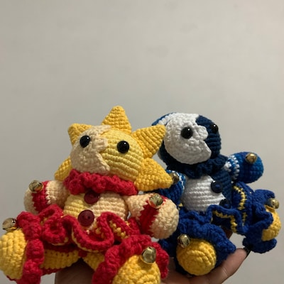 PDF PATTERN DOWNLOAD Sundrop and Moondrop Crochet Plushies - Etsy