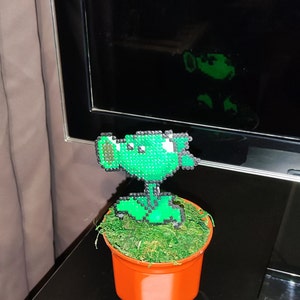 Plants Vs Zombies Figure PVZ Hama Beads Cactus Coconut 