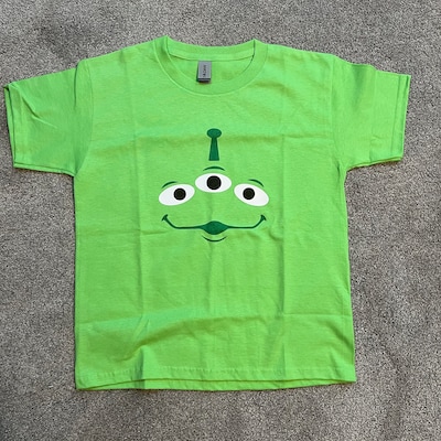 Toy Story Alien Face T-shirt Little Green Men T-shirt Toy - Etsy