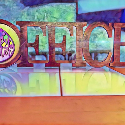 Office Sweet Office Interchangeable Standing Sign, File SVG, Glowforge ...