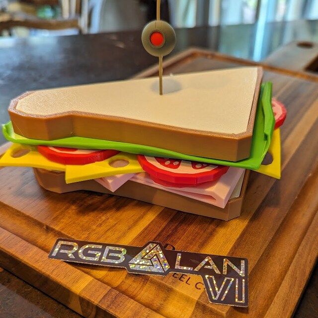 Heavy's Sandvich (team Fortress 2/TF2) 1:1 Replica / 3D