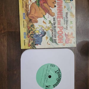 Free Ship! Vintage Walt Disney Storybook Record & Book, Your