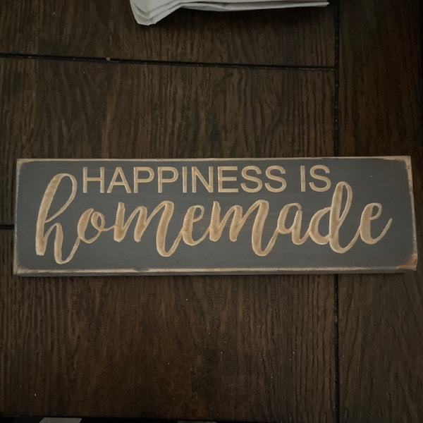Homemade Happiness Co. Goal Getter Wood Sign