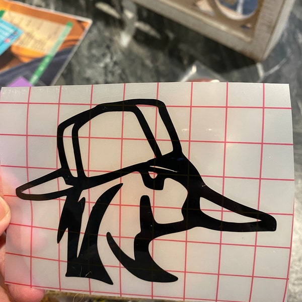 Wood Duck With Hat Decal- Truck Decal- Car Decal Sticker - Etsy