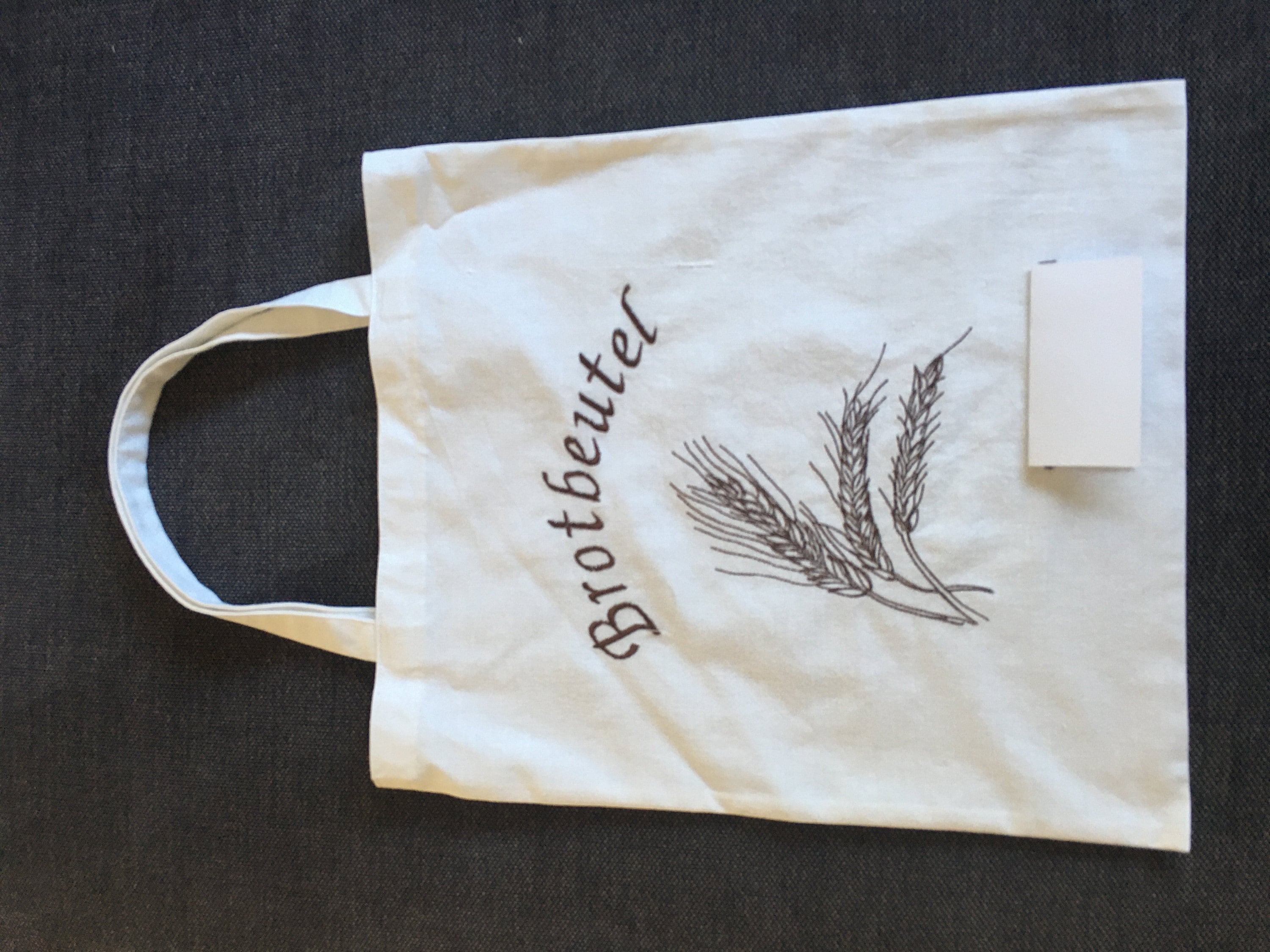Customer photo for Wheat - Embroidery design