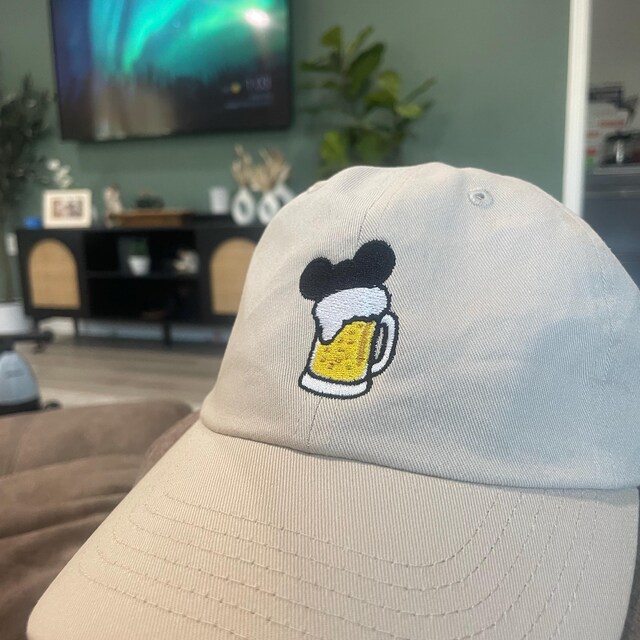 Nike Disneyland Cap Mickey Ice Cream Bar Embroidered Hat 