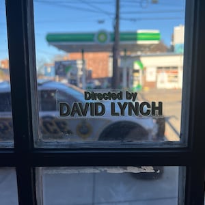 Directed by David Lynch Stickers (Original)