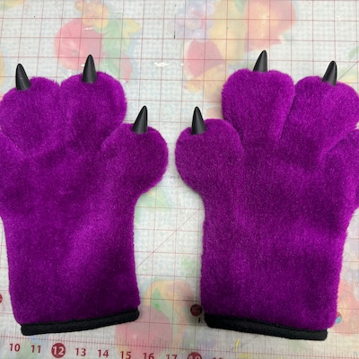 3D Printed Fursuit Claw Sets, Long - Etsy