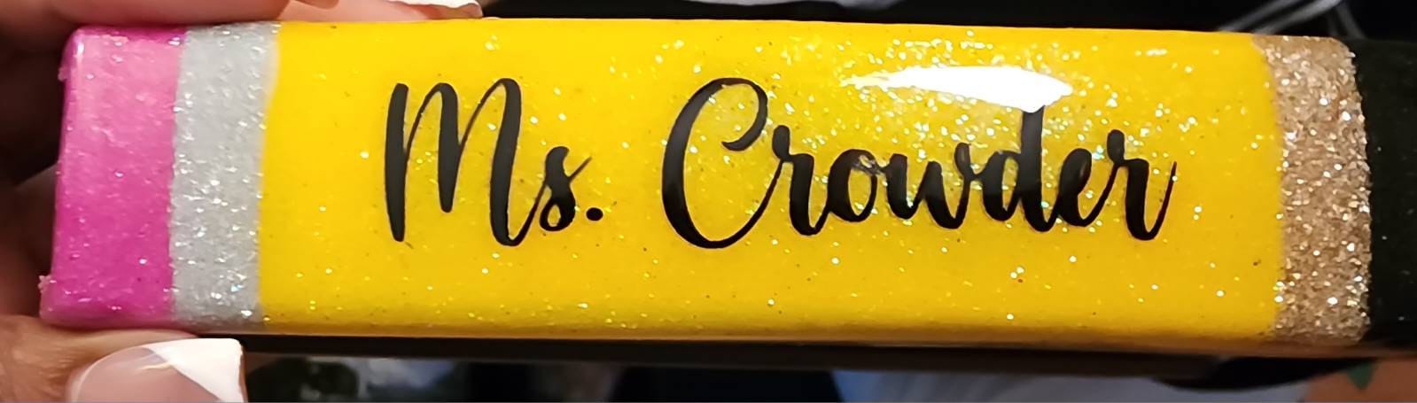 Personalized Stapler|Teacher Stapler|Pencil Stapler|Glitter Stapler|Cute Teacher Gift| Epoxy Resin Stapler|Crayon Stapler|Notebook Stapler