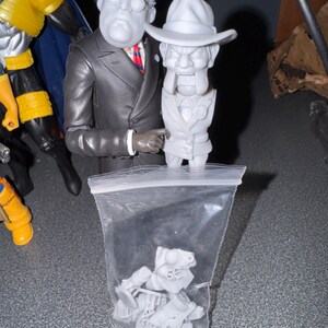 Custom DUMMY + SCARRED PUPPET Kit (articulated) | 8K Resin Print