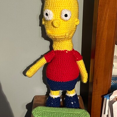 Amigurumi Crochet Pattern : Bart Simpson PDF File - Etsy