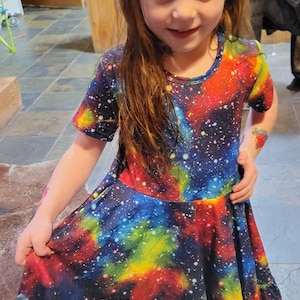 Twirly Pastel Heart Dress Pockets Valentines Day Rainbow - Etsy