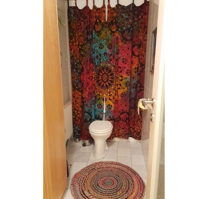 GDONLINE Purple Tree Of Life Indian Mandala Window Door