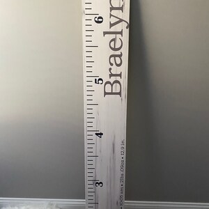 Wooden Kids Growth Height Chart Ruler for Boys and Girls The | Etsy