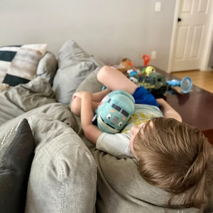 Trash truck stuffed toy