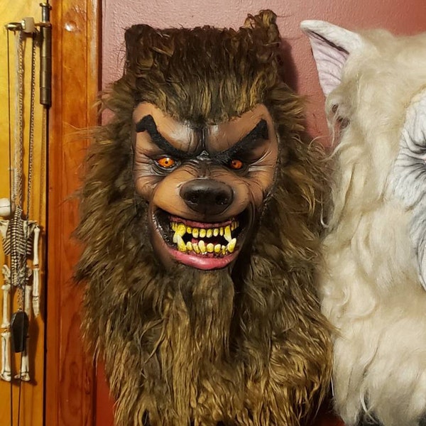 Werewolf Mummy Overhead Mask Latex