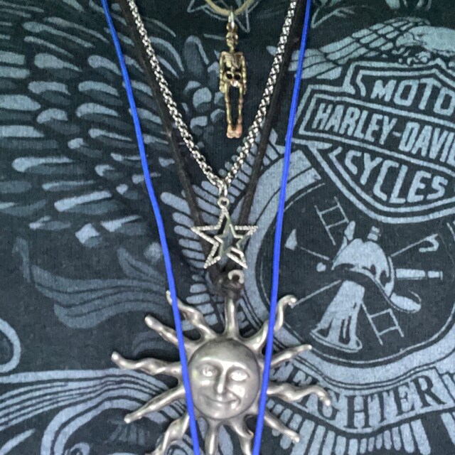 ネックレス・ペンダント Numbering Double Sided Star Necklace #3815 4BTR858 Numbering Double Sided Star Necklace #3815 4BTR858