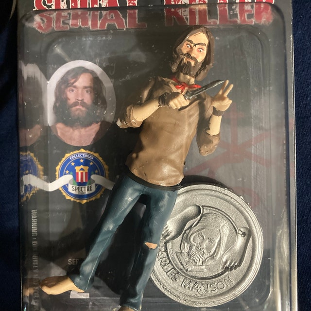 Charles Manson Action Figure 5 Inch Scale Spectrestudios - Etsy