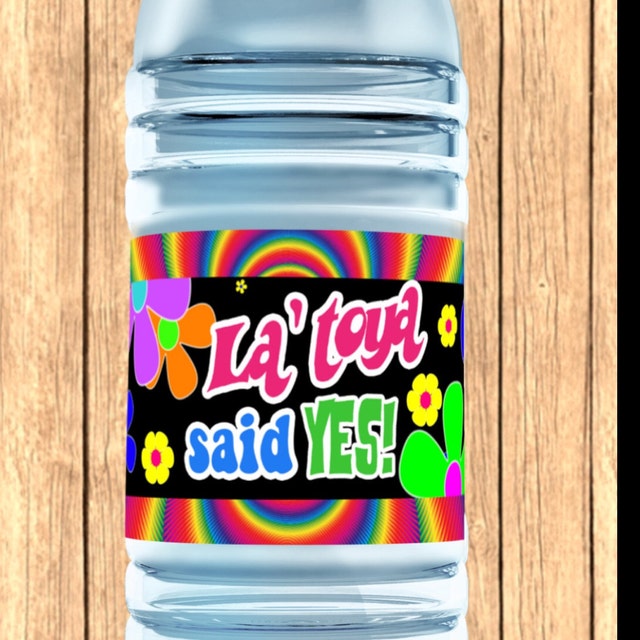 Free printable nerf water bottle labels