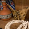 Polished Kenya White Bone Beads – Large 21mm African Round – Handmade With Large Hole