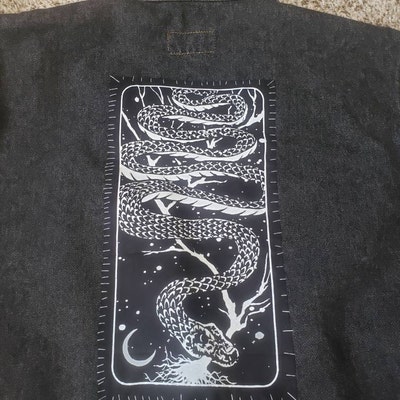 BACKPATCH Astral Snake Ooh Exciting Cuz Its Like the Small One - Etsy