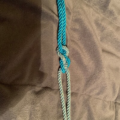 Shibari Collar Choker Necklace, Adjustable Length, Made to Order, 24 ...