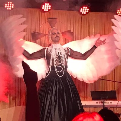 Gold Mirror Cosplay Carousel Costume With Gold Mirror Moving - Etsy