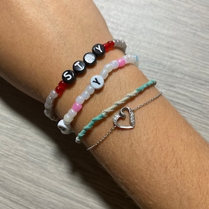 Lee Know Inspired Bracelets Kpop Bracelets Stray Kids Bracelets