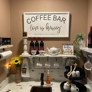 45+ Genius Small Coffee Bar Ideas You Will Love In Your Home