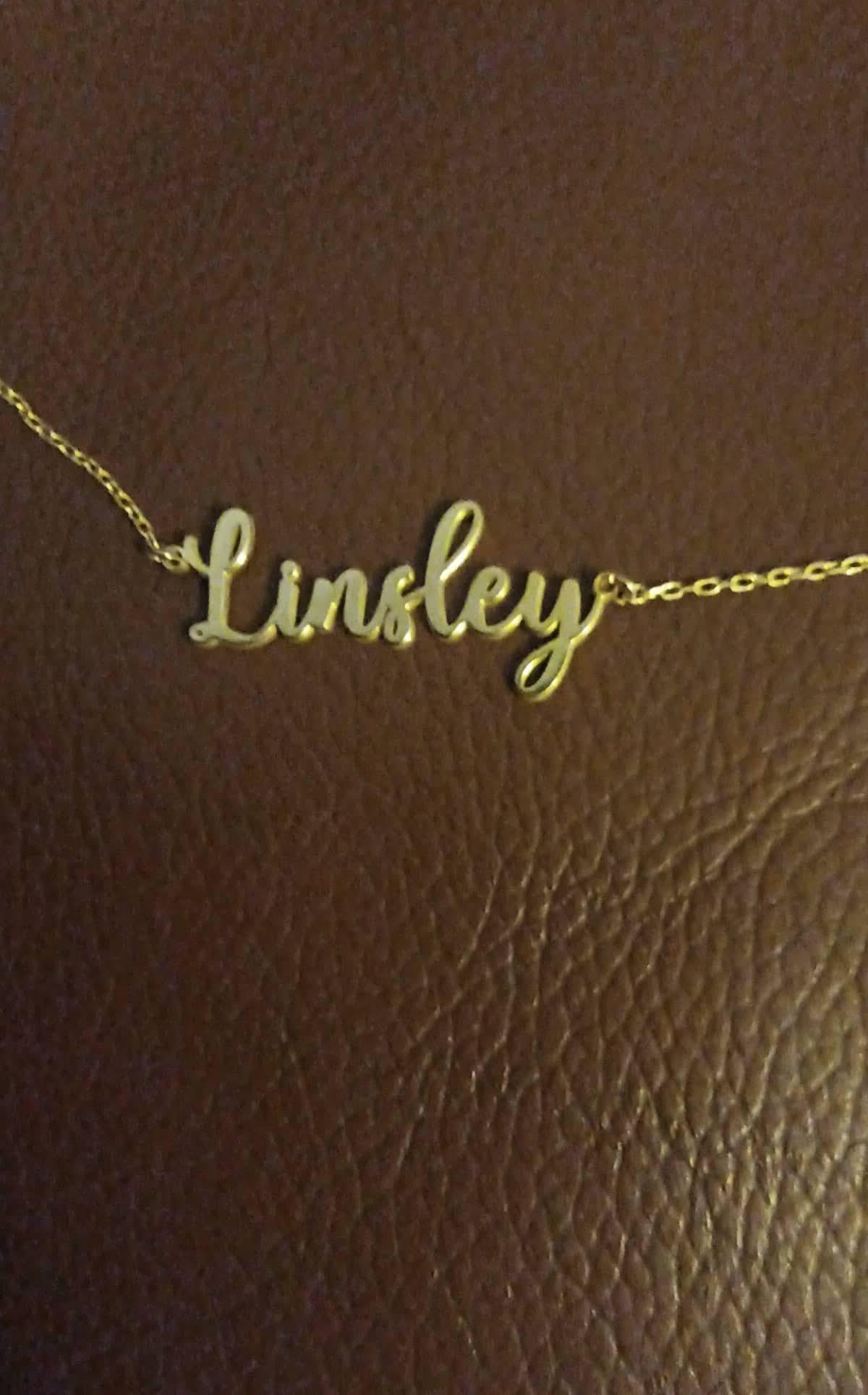 Namenskette Gold, Namensschild Halskette 14k Massivgold, Personalisierter Namensschmuck, Gold filled Name, Mama Halskette, Personalisierter Namensschmuck, AU20