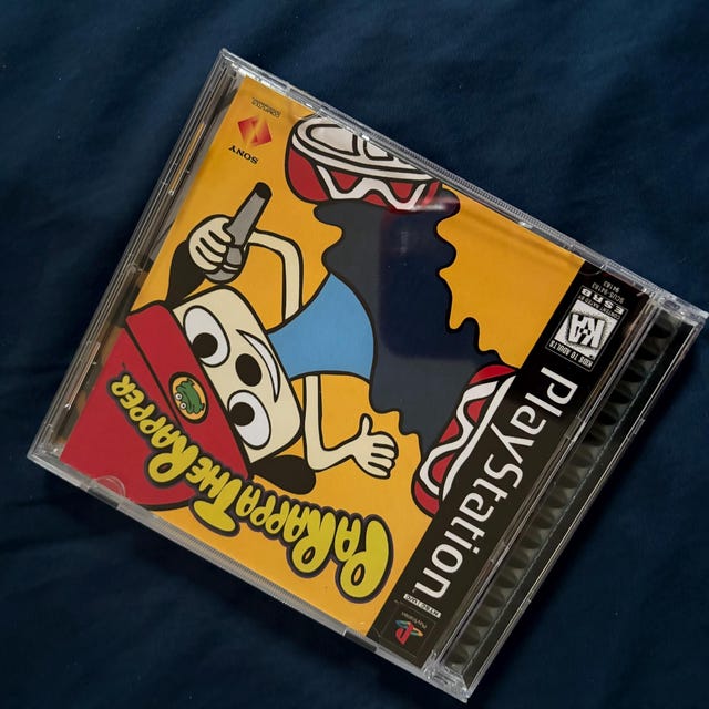 パラッパ・ザ・ラッパー 復刻版 ケースなし ゲーム機 PS1 - Etsy 日本